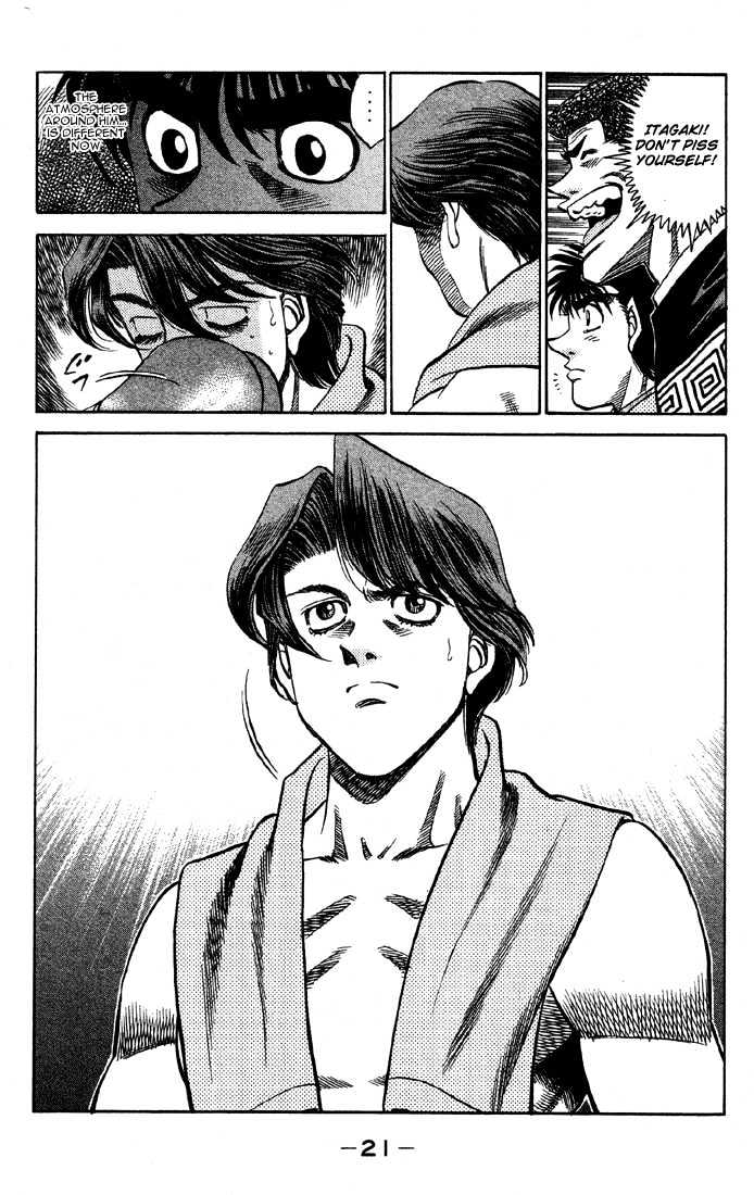Hajime no Ippo Chapter 362 page 21 - Chapter 362 : Their Ring