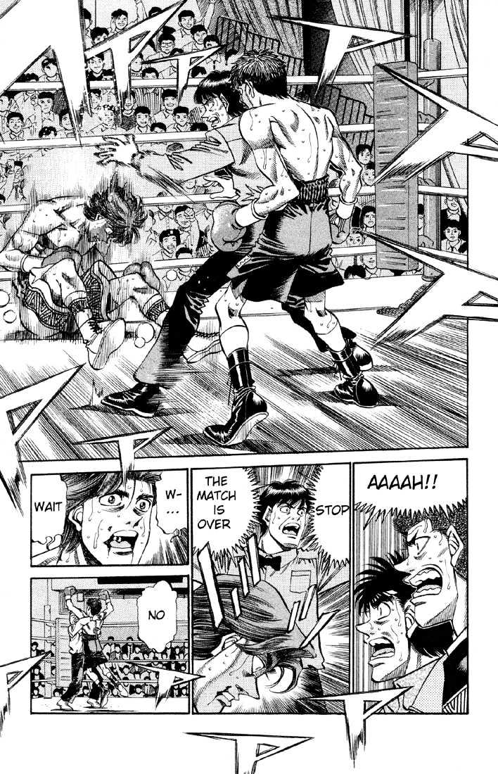 Hajime no Ippo Chapter 363 page 17 - Chapter 363 : The Pro's Ring