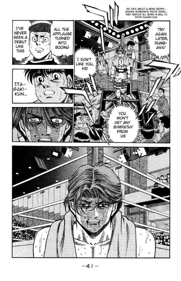 Hajime no Ippo Chapter 363 page 19 - Chapter 363 : The Pro's Ring