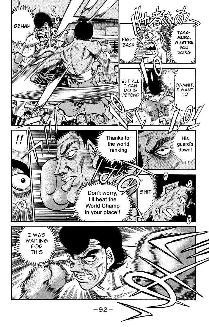 Hajime no Ippo Chapter 366 page 10 - Chapter 366 : Bad Feeling