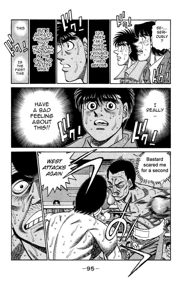 Hajime no Ippo Chapter 366 page 13 - Chapter 366 : Bad Feeling
