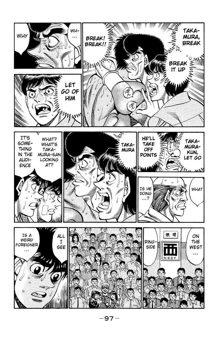 Hajime no Ippo Chapter 366 page 15 - Chapter 366 : Bad Feeling