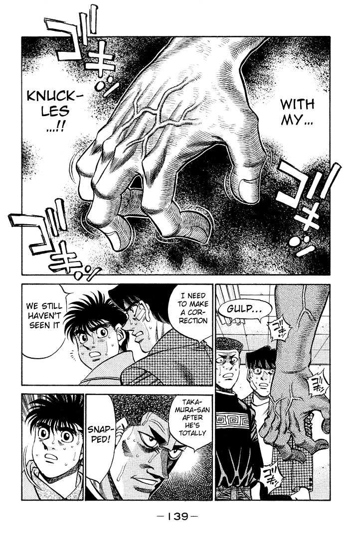 Hajime no Ippo Chapter 368 page 18 - Chapter 368 : Fury