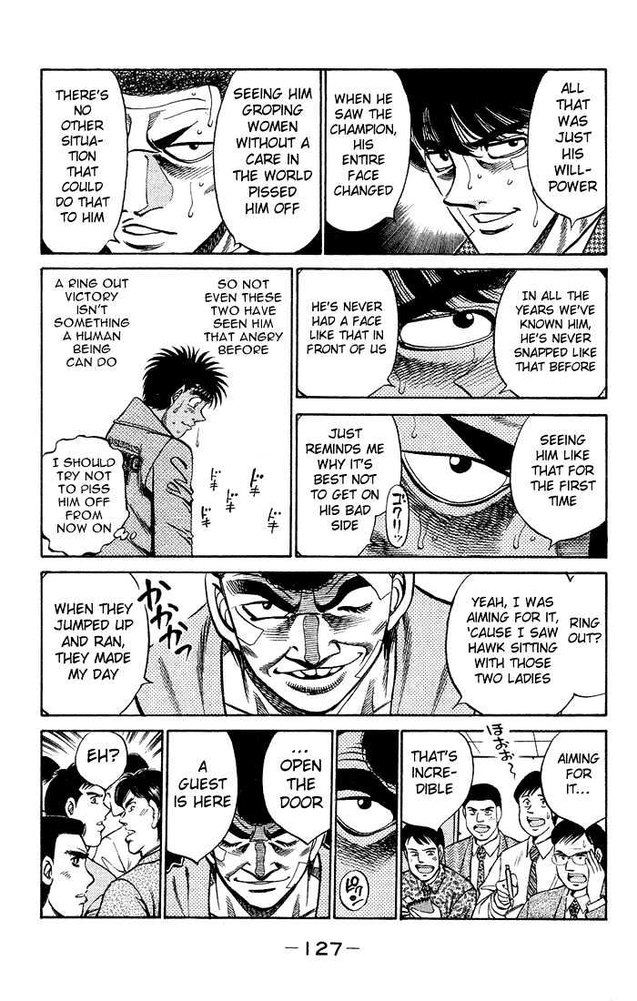 Hajime no Ippo Chapter 368 page 6 - Chapter 368 : Fury