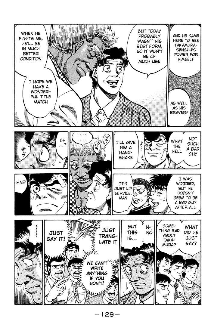 Hajime no Ippo Chapter 368 page 8 - Chapter 368 : Fury