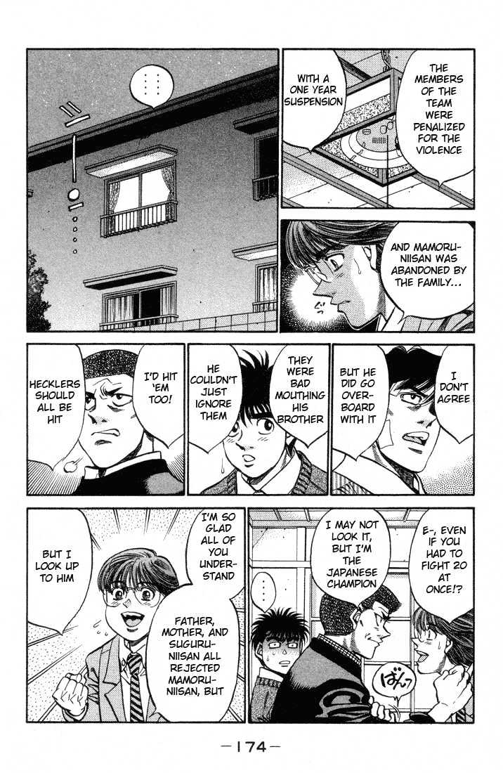 Hajime no Ippo Chapter 370 page 14 - Chapter 370 : Where I Belong