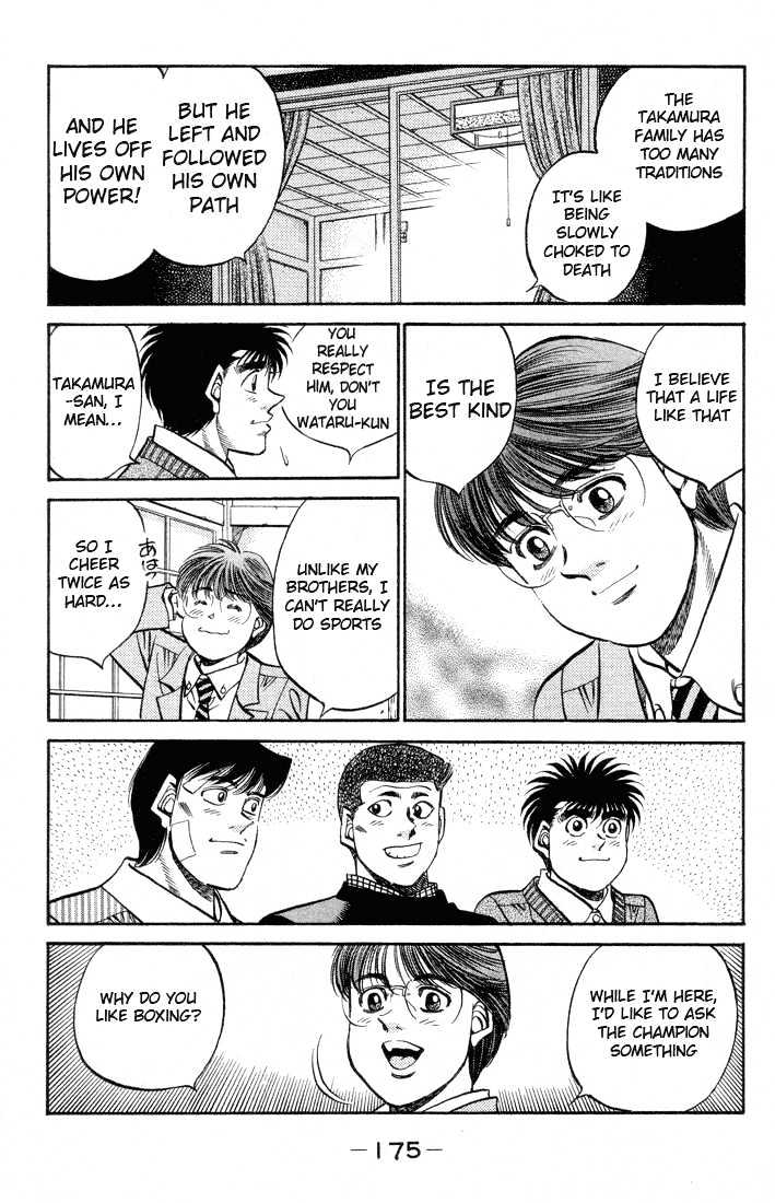 Hajime no Ippo Chapter 370 page 15 - Chapter 370 : Where I Belong