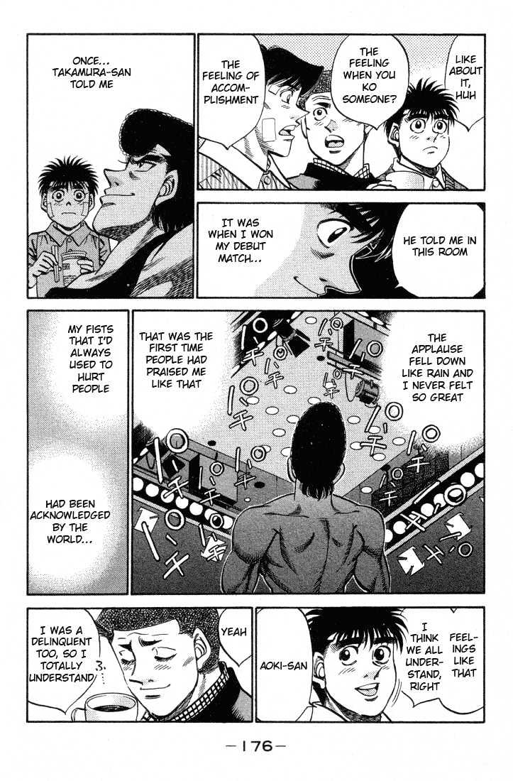 Hajime no Ippo Chapter 370 page 16 - Chapter 370 : Where I Belong