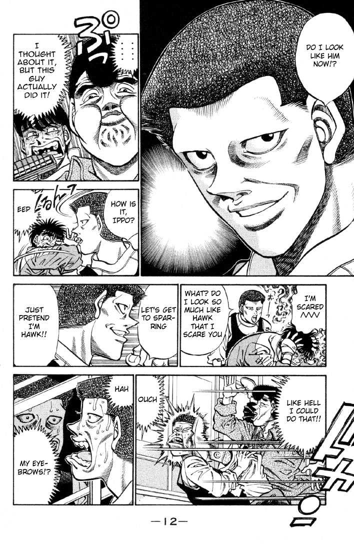 Hajime no Ippo Chapter 371 page 13 - Chapter 371 : The Ring, Sweat, Them, And...