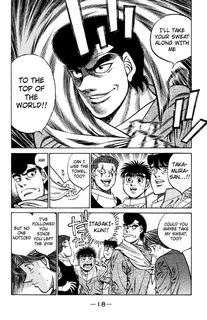 Hajime no Ippo Chapter 371 page 19 - Chapter 371 : The Ring, Sweat, Them, And...