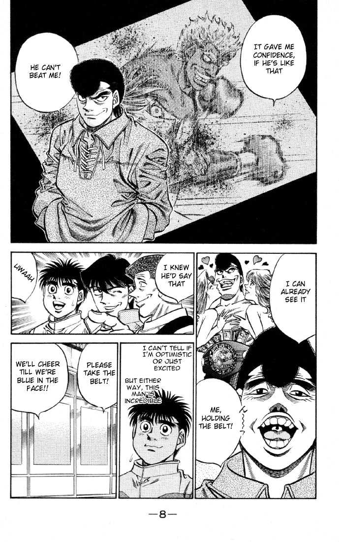 Hajime no Ippo Chapter 371 page 9 - Chapter 371 : The Ring, Sweat, Them, And...