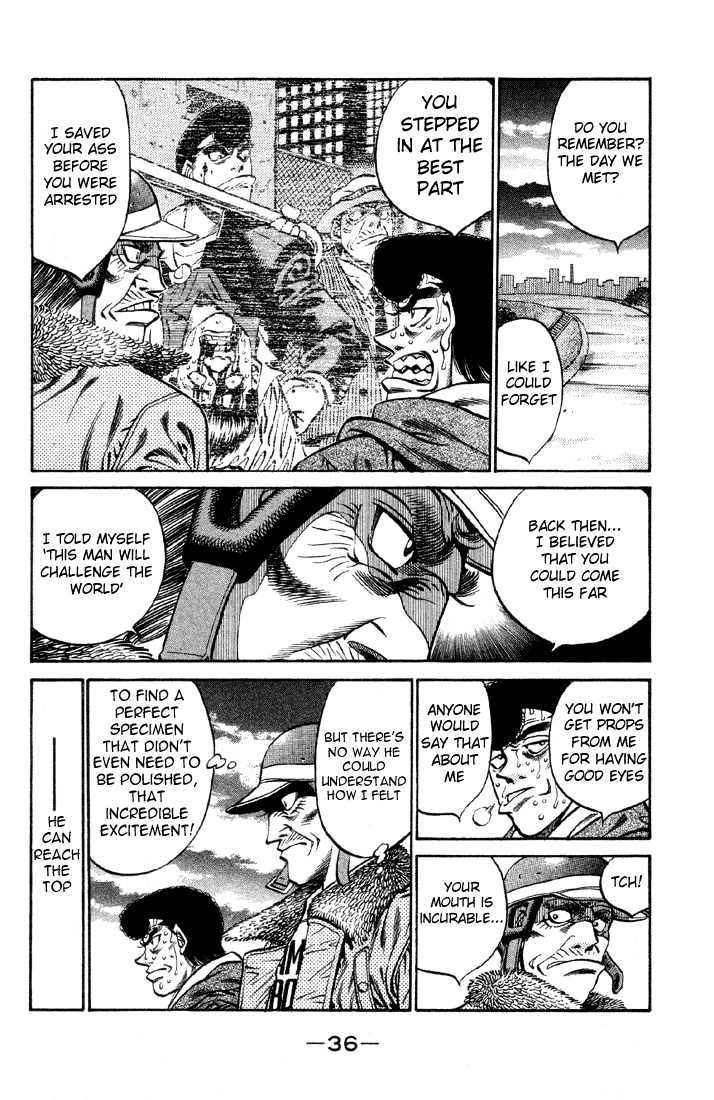 Hajime no Ippo Chapter 372 page 14 - Chapter 372 : Present