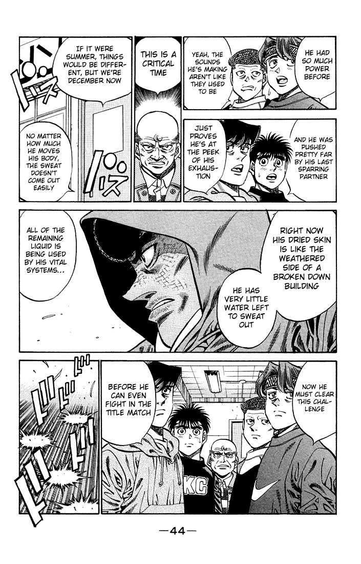 Hajime no Ippo Chapter 373 page 2 - Chapter 373 : Will To Fight