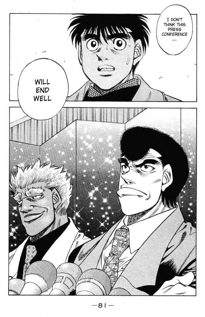 Hajime no Ippo Chapter 374 page 19 - Chapter 374 : The End Of Weight Management