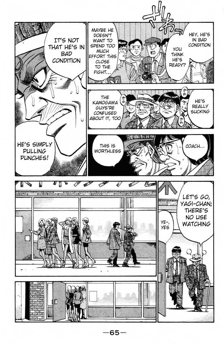 Hajime no Ippo Chapter 374 page 3 - Chapter 374 : The End Of Weight Management