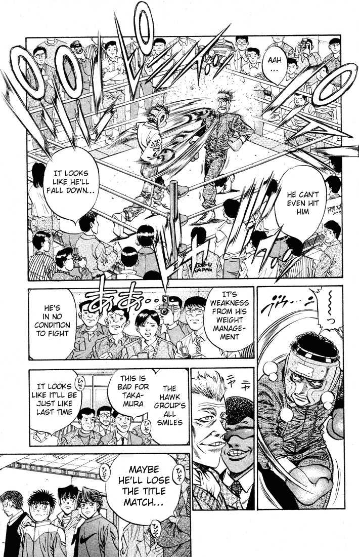 Hajime no Ippo Chapter 374 page 7 - Chapter 374 : The End Of Weight Management