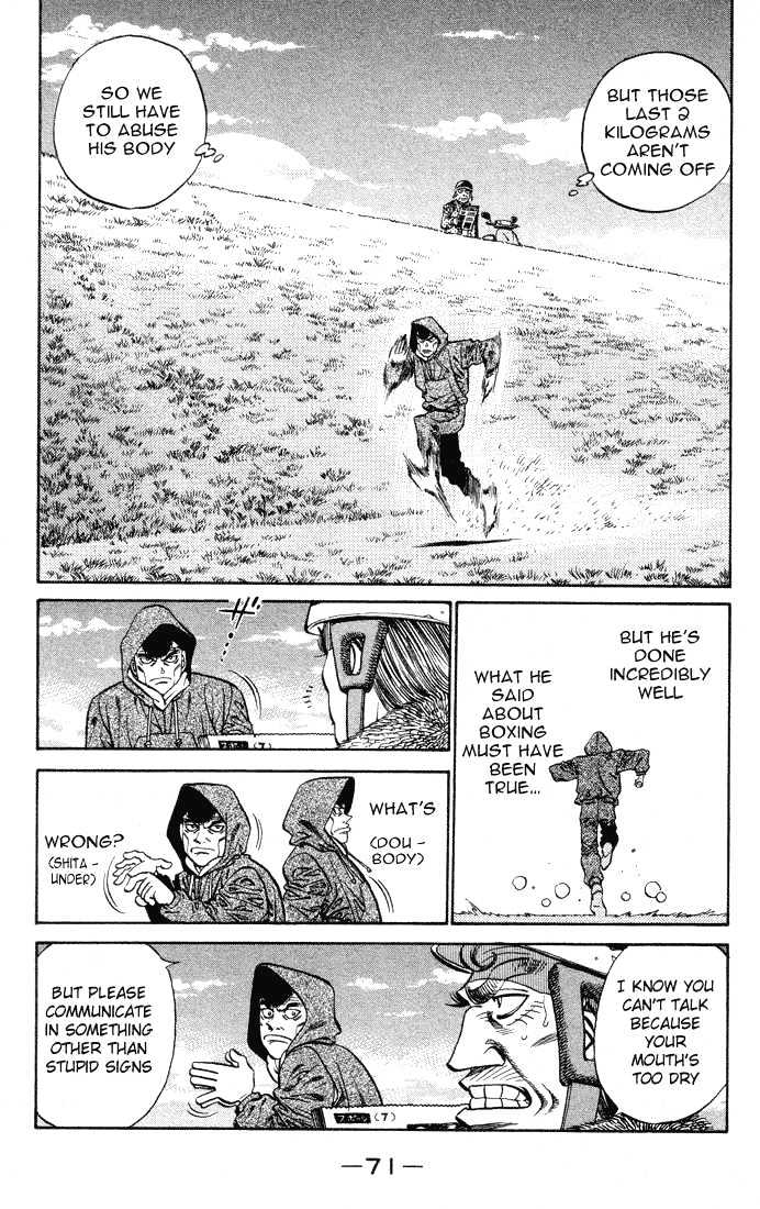 Hajime no Ippo Chapter 374 page 9 - Chapter 374 : The End Of Weight Management