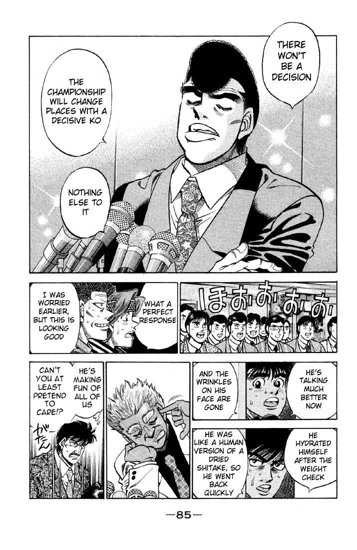 Hajime no Ippo Chapter 375 page 3 - Chapter 375 : DNA