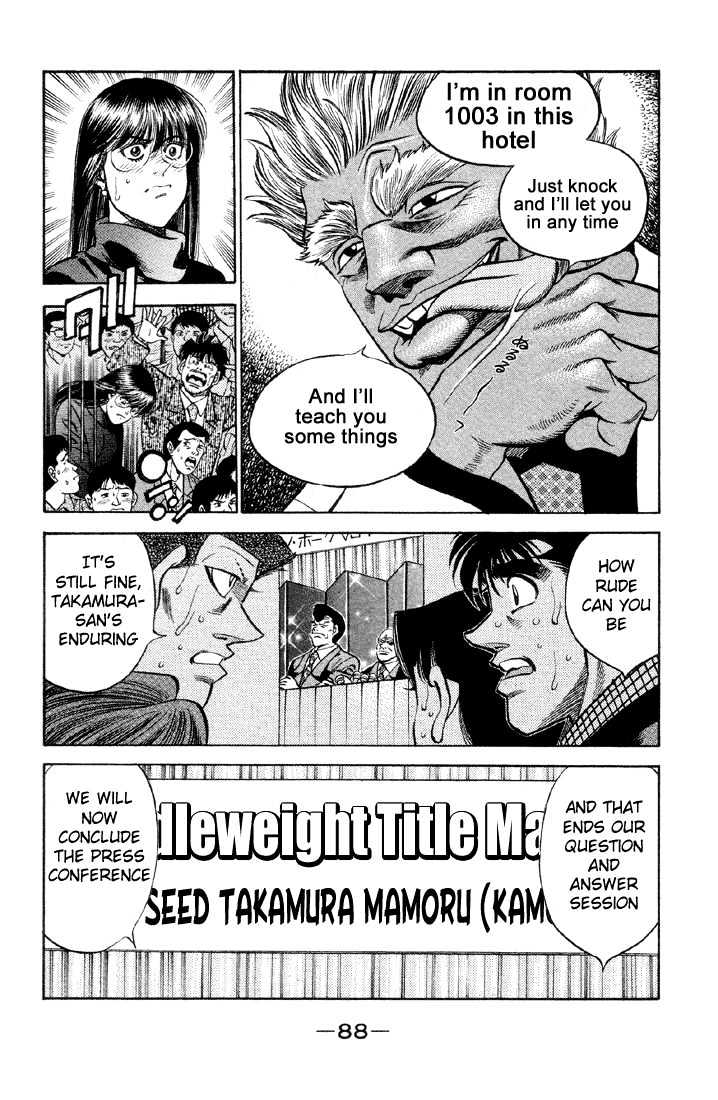 Hajime no Ippo Chapter 375 page 6 - Chapter 375 : DNA