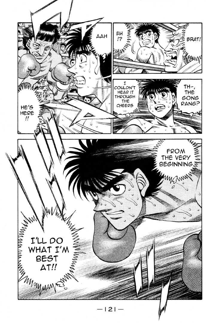Hajime no Ippo Chapter 376 page 18 - Chapter 376 : Two Cries