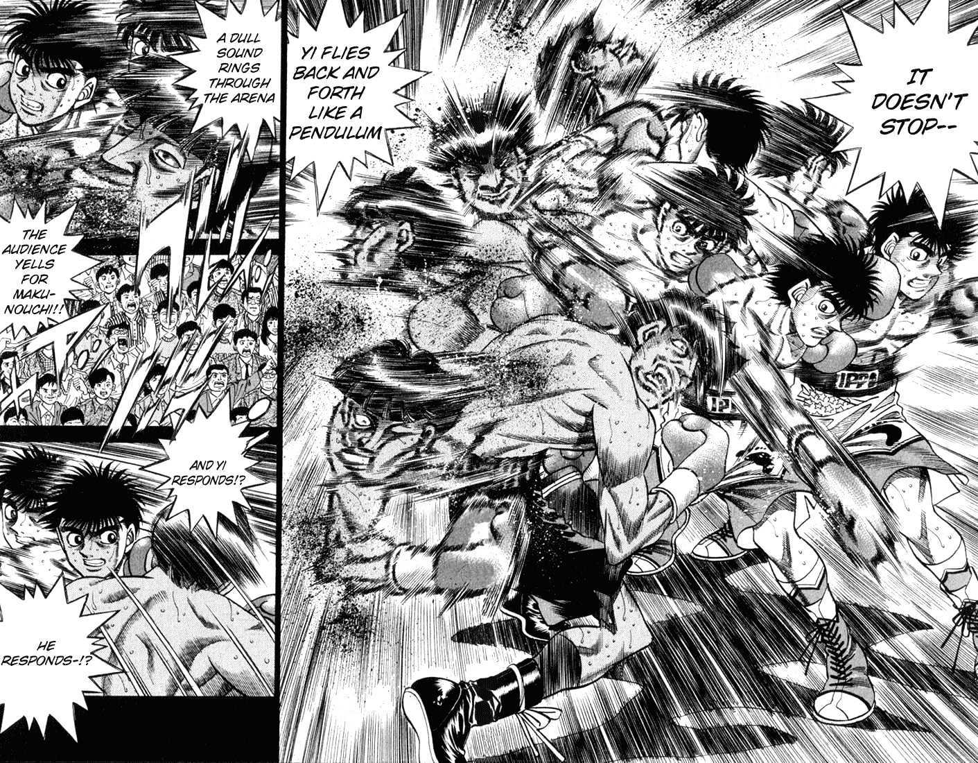 Hajime no Ippo Chapter 377 page 8 - Chapter 377 : Annihilation Request