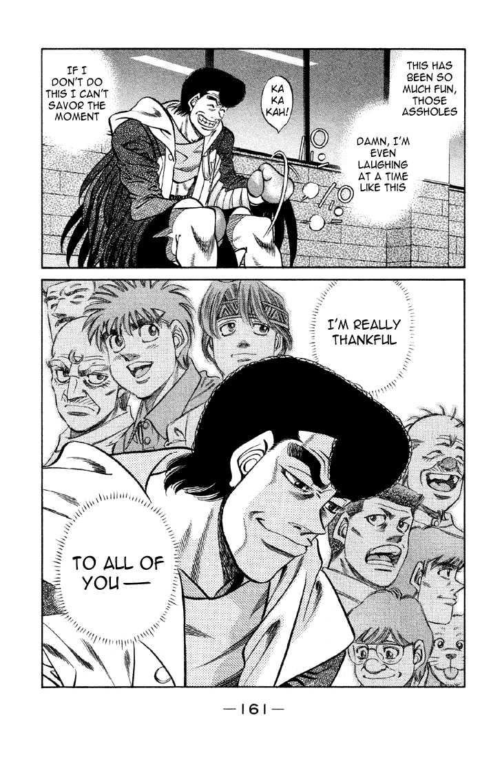 Hajime no Ippo Chapter 378 page 17 - Chapter 378 : Those Who Put Out Effort
