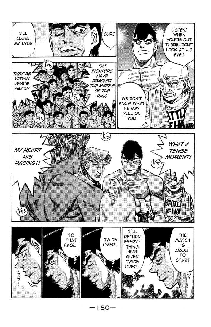 Hajime no Ippo Chapter 379 page 15 - Chapter 379 : Entrance Of The Greats
