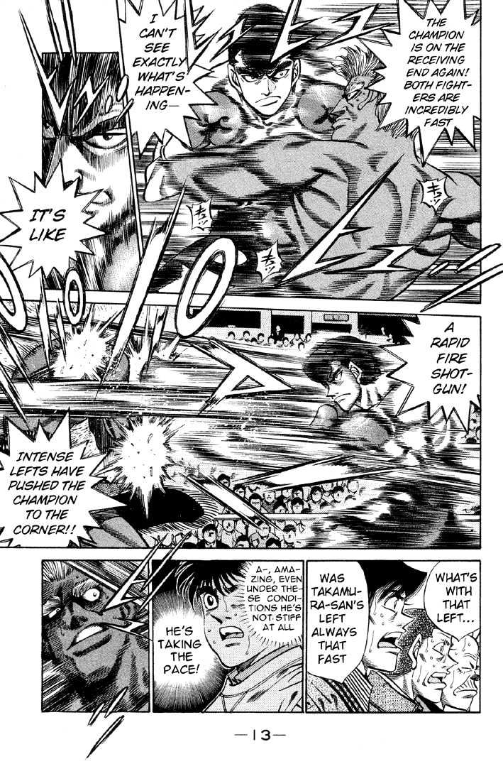 Hajime no Ippo Chapter 380 page 12 - Chapter 380 : Flawless Hawk