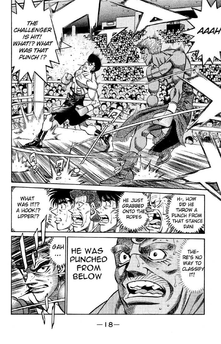 Hajime no Ippo Chapter 380 page 16 - Chapter 380 : Flawless Hawk