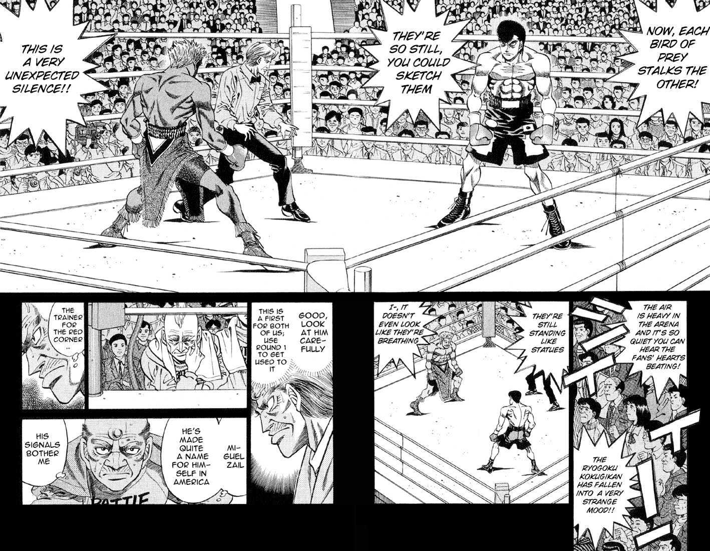 Hajime no Ippo Chapter 380 page 5 - Chapter 380 : Flawless Hawk
