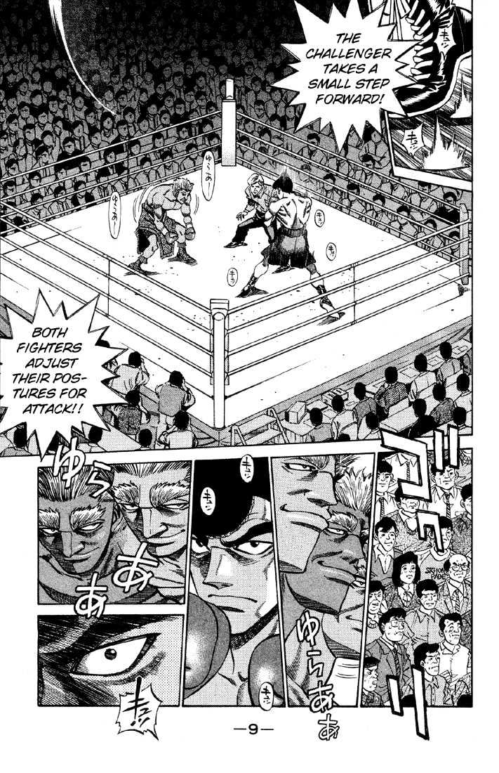Hajime no Ippo Chapter 380 page 9 - Chapter 380 : Flawless Hawk