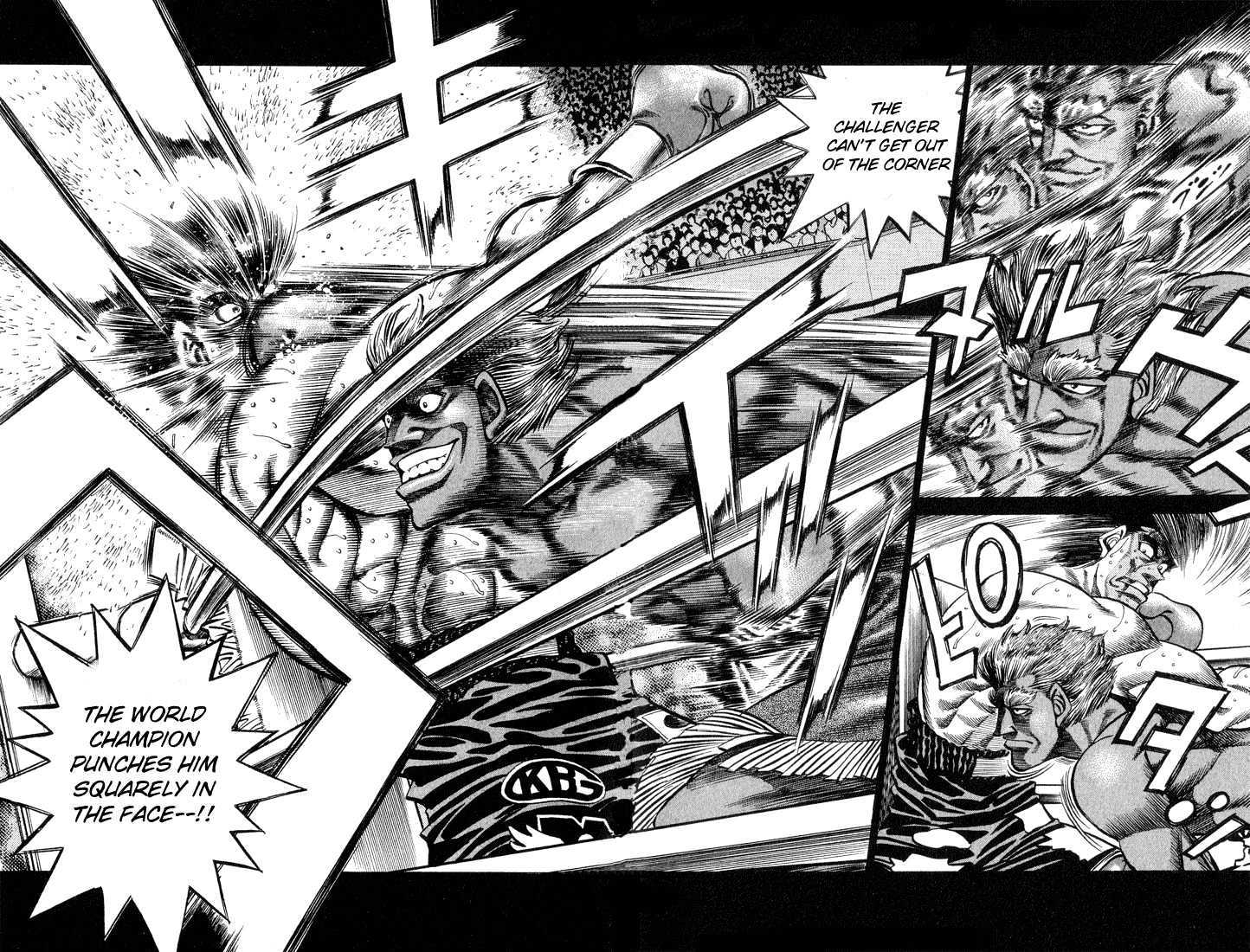 Hajime no Ippo Chapter 381 page 4 - Chapter 381 : Infinity Punch