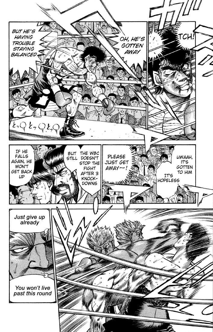 Hajime no Ippo Chapter 385 page 10 - Chapter 385 : My Left