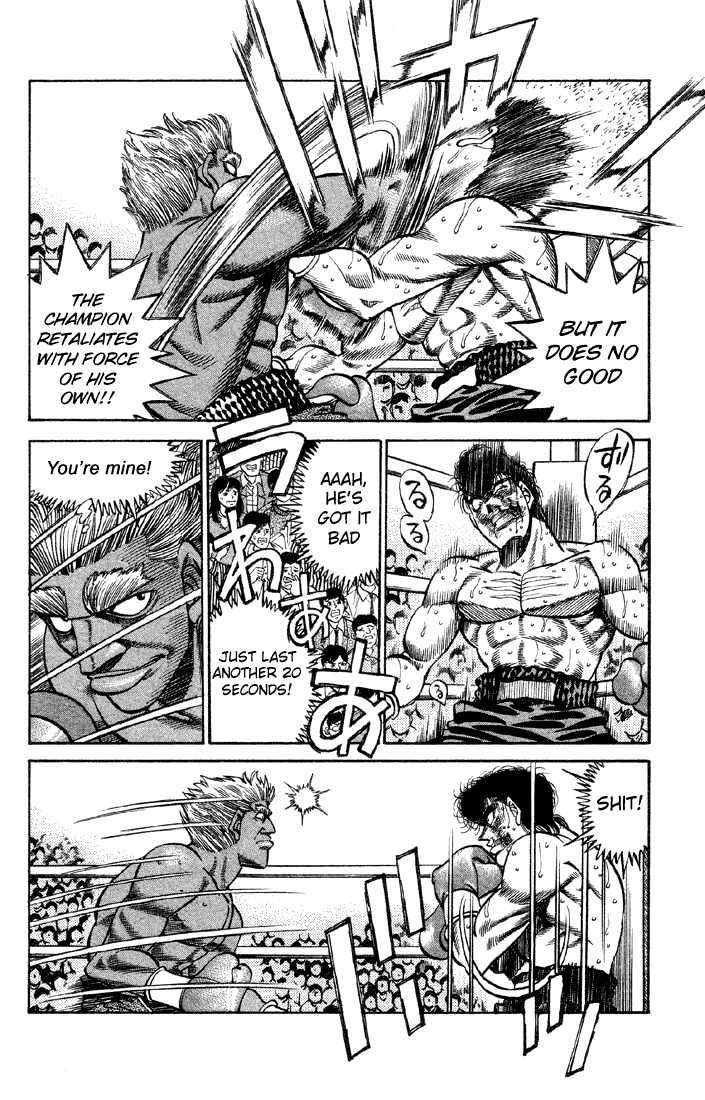 Hajime no Ippo Chapter 385 page 12 - Chapter 385 : My Left