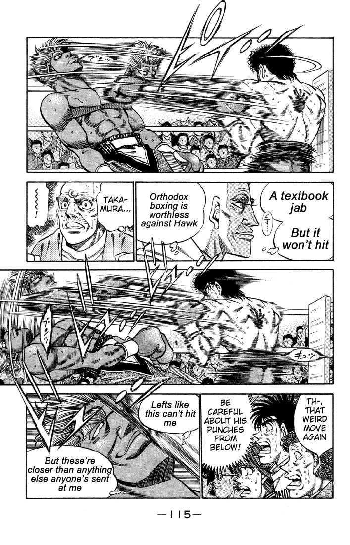 Hajime no Ippo Chapter 385 page 13 - Chapter 385 : My Left