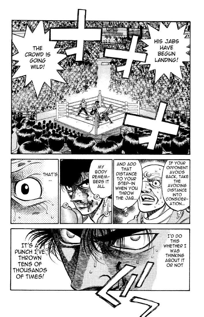 Hajime no Ippo Chapter 385 page 15 - Chapter 385 : My Left