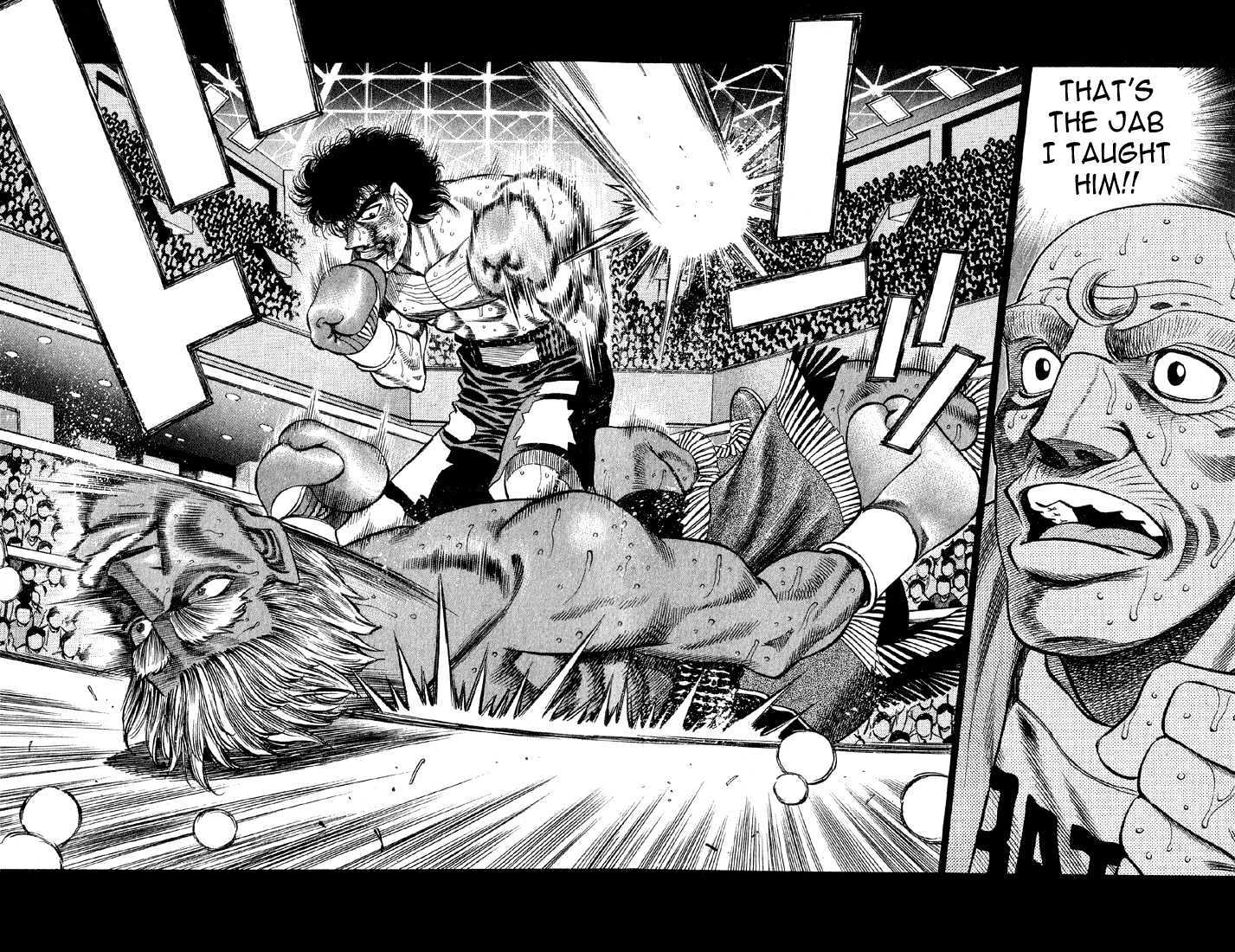 Hajime no Ippo Chapter 385 page 17 - Chapter 385 : My Left