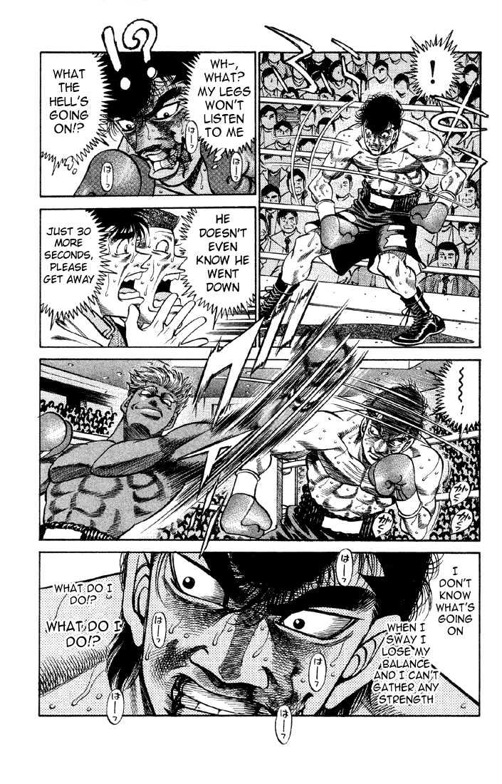 Hajime no Ippo Chapter 385 page 9 - Chapter 385 : My Left