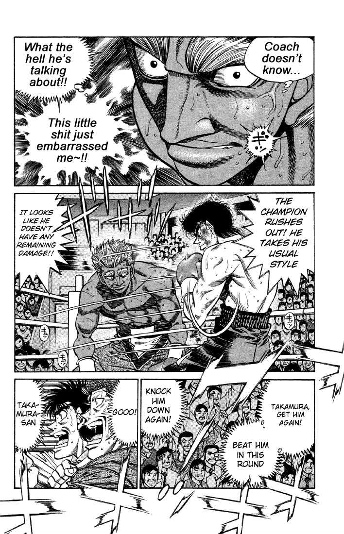 Hajime no Ippo Chapter 386 page 10 - Chapter 386 : Weakness