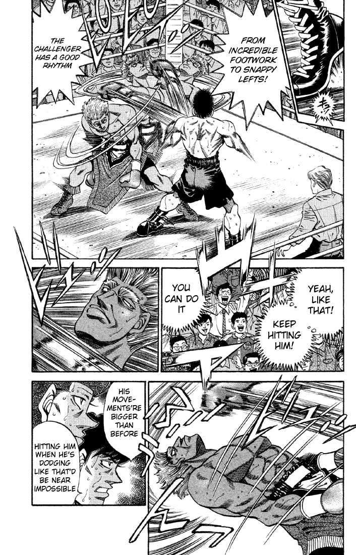 Hajime no Ippo Chapter 386 page 11 - Chapter 386 : Weakness