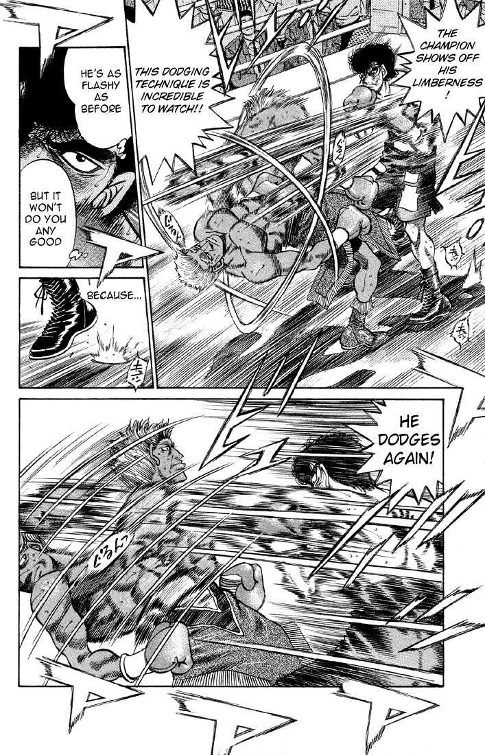 Hajime no Ippo Chapter 386 page 12 - Chapter 386 : Weakness