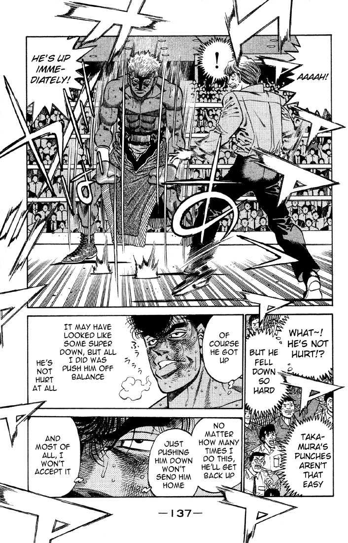 Hajime no Ippo Chapter 386 page 15 - Chapter 386 : Weakness