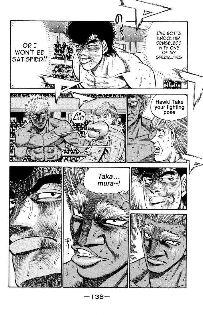 Hajime no Ippo Chapter 386 page 16 - Chapter 386 : Weakness