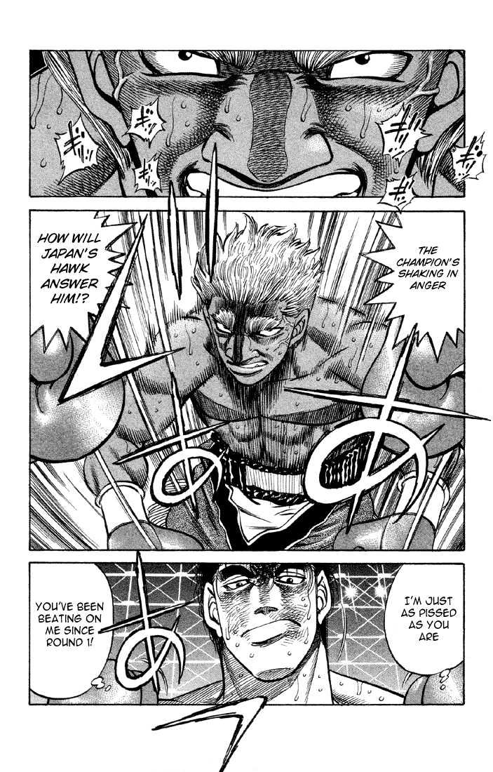 Hajime no Ippo Chapter 386 page 18 - Chapter 386 : Weakness