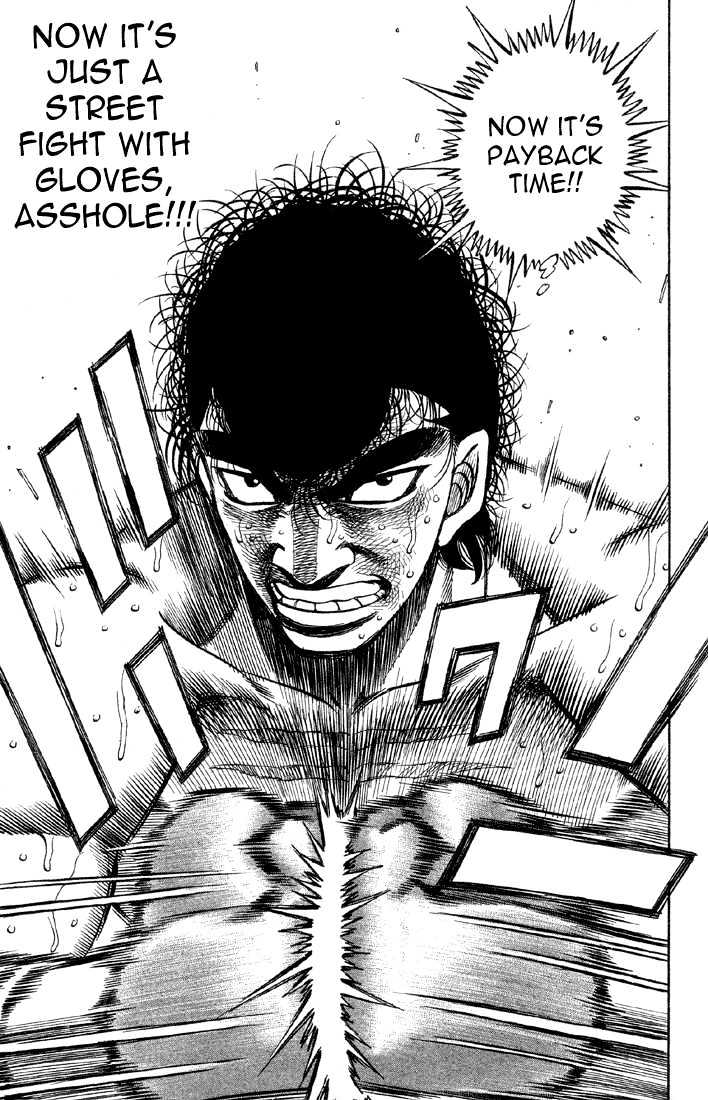 Hajime no Ippo Chapter 386 page 19 - Chapter 386 : Weakness