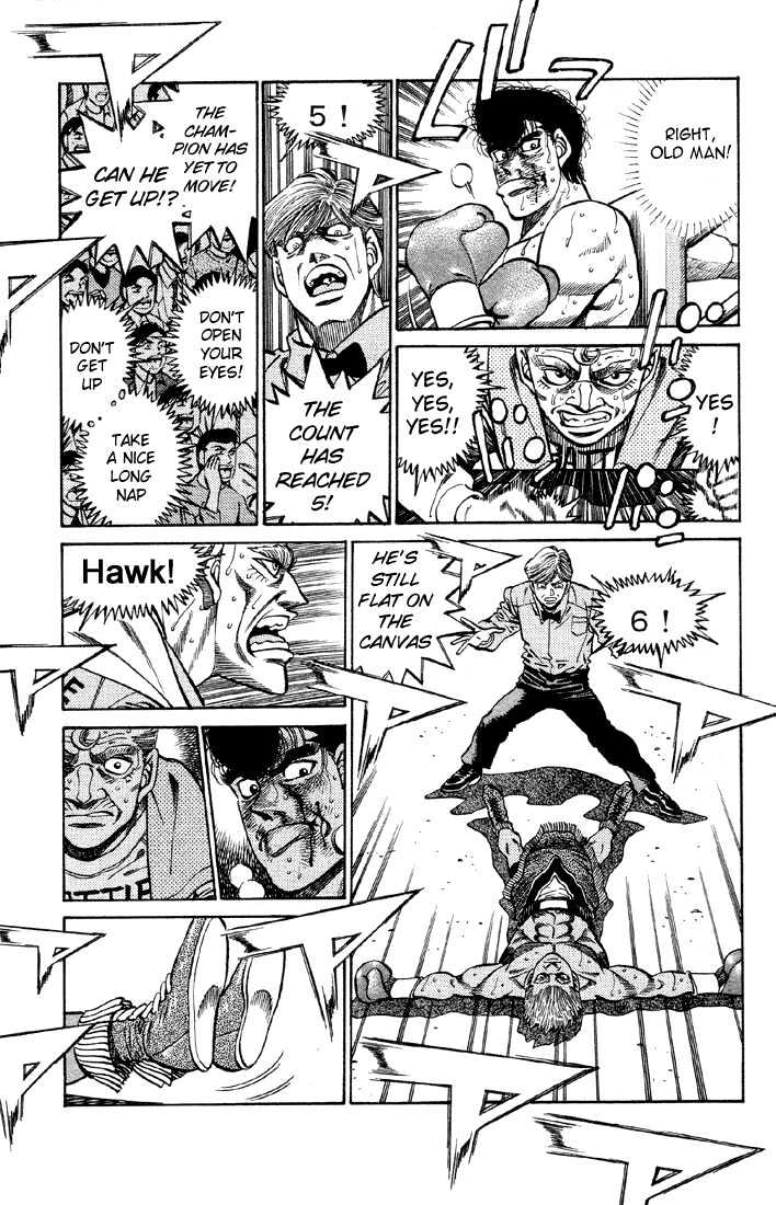 Hajime no Ippo Chapter 386 page 3 - Chapter 386 : Weakness