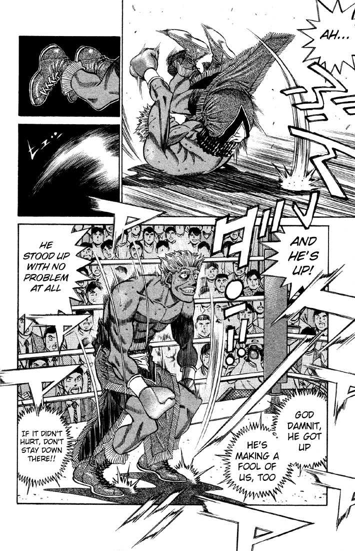 Hajime no Ippo Chapter 386 page 4 - Chapter 386 : Weakness