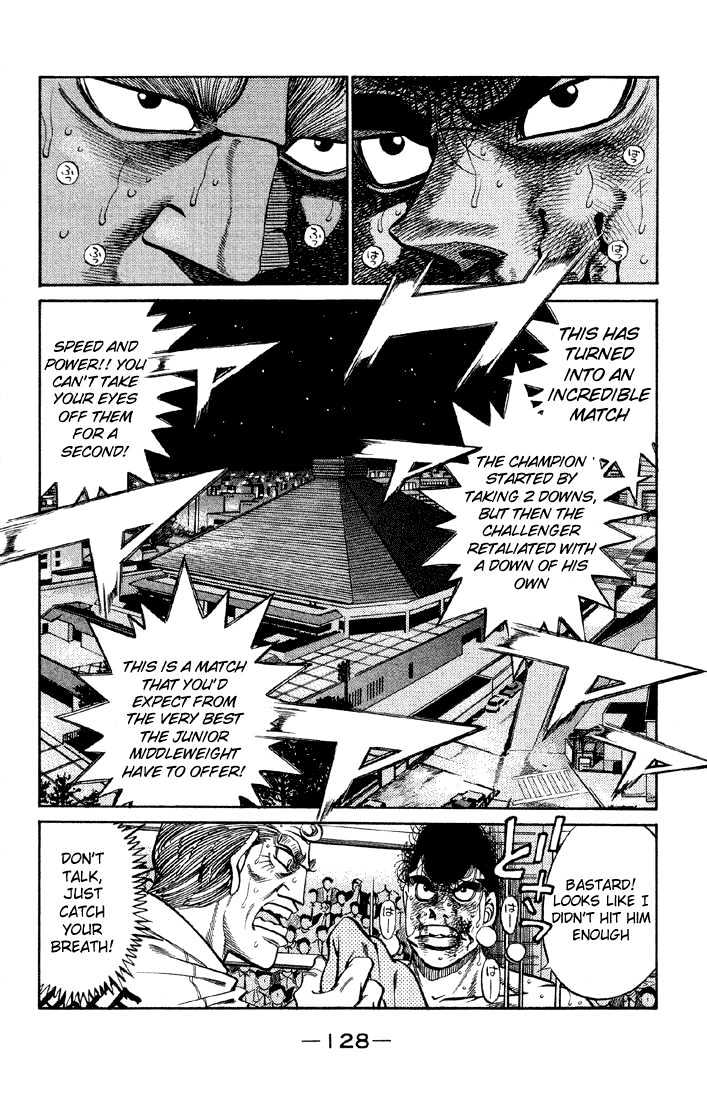 Hajime no Ippo Chapter 386 page 6 - Chapter 386 : Weakness