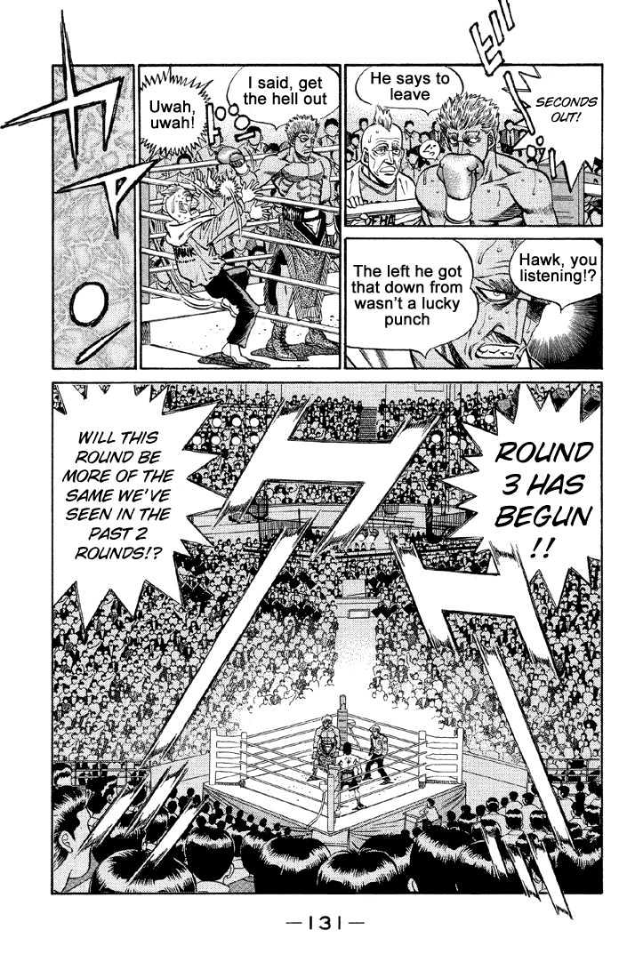 Hajime no Ippo Chapter 386 page 9 - Chapter 386 : Weakness