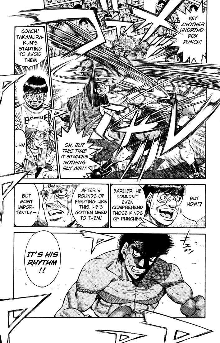 Hajime no Ippo Chapter 388 page 11 - Chapter 388 : Wild Rhythm